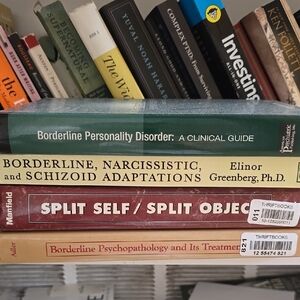Borderline, Narcisstic, And Split Books
